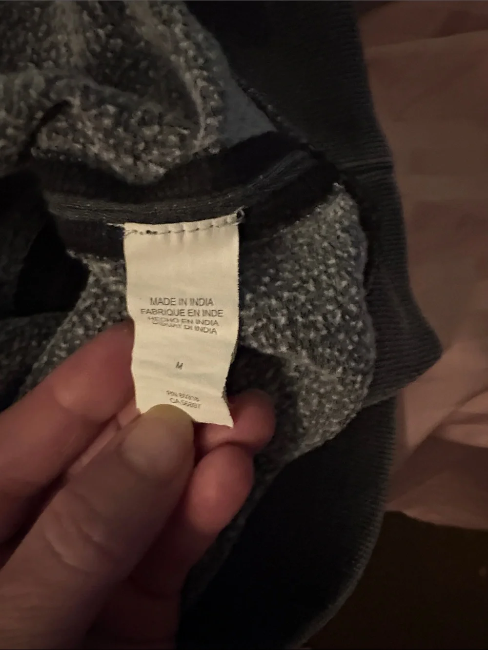 Lucky Brand Gray Graphic Pullover Hoodie - Picture 5 of 6